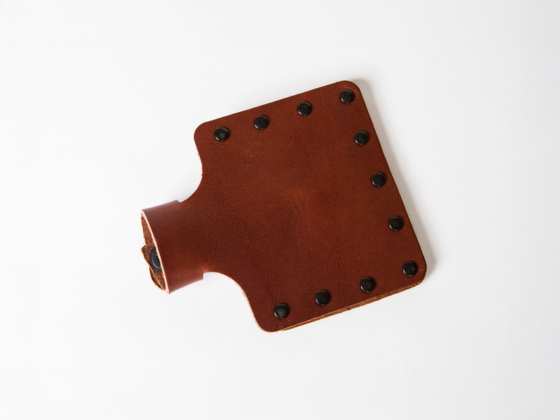 Leather Sheath, Large Straight Adze