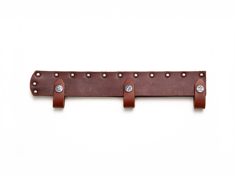Schneidenschutz aus Leder für die Gränsfors Schindelmesser.