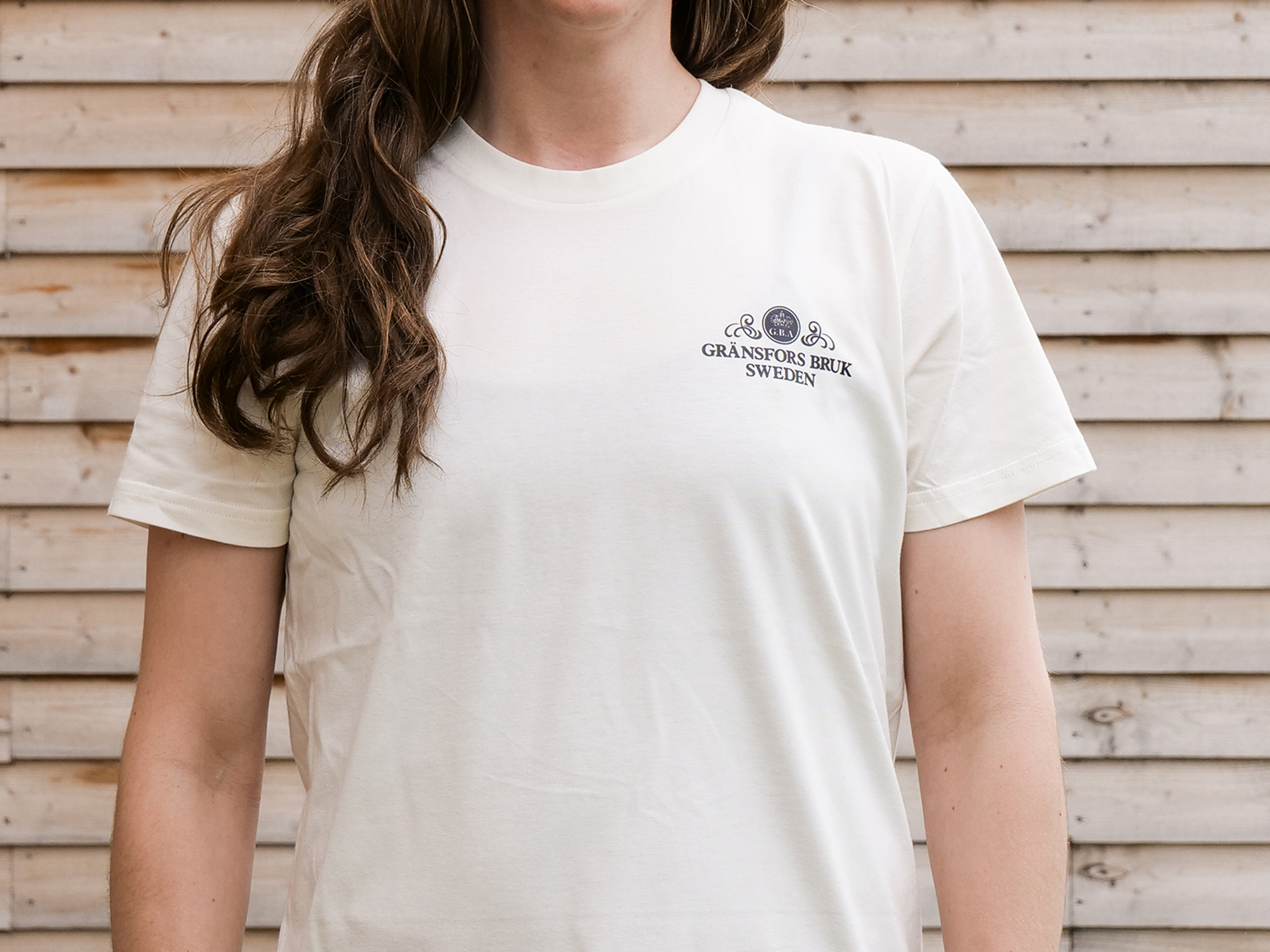 トップス Butcher Products Gros Grain L/S T-Shirt Gränsfors Off-White | Gränsfors Bruk - Gränsfors Bruk