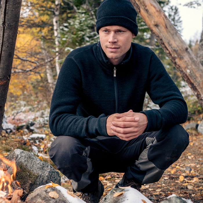 Full Zip Jacket 400 – Merino Wool Jacket | Woolpower - Woolpower