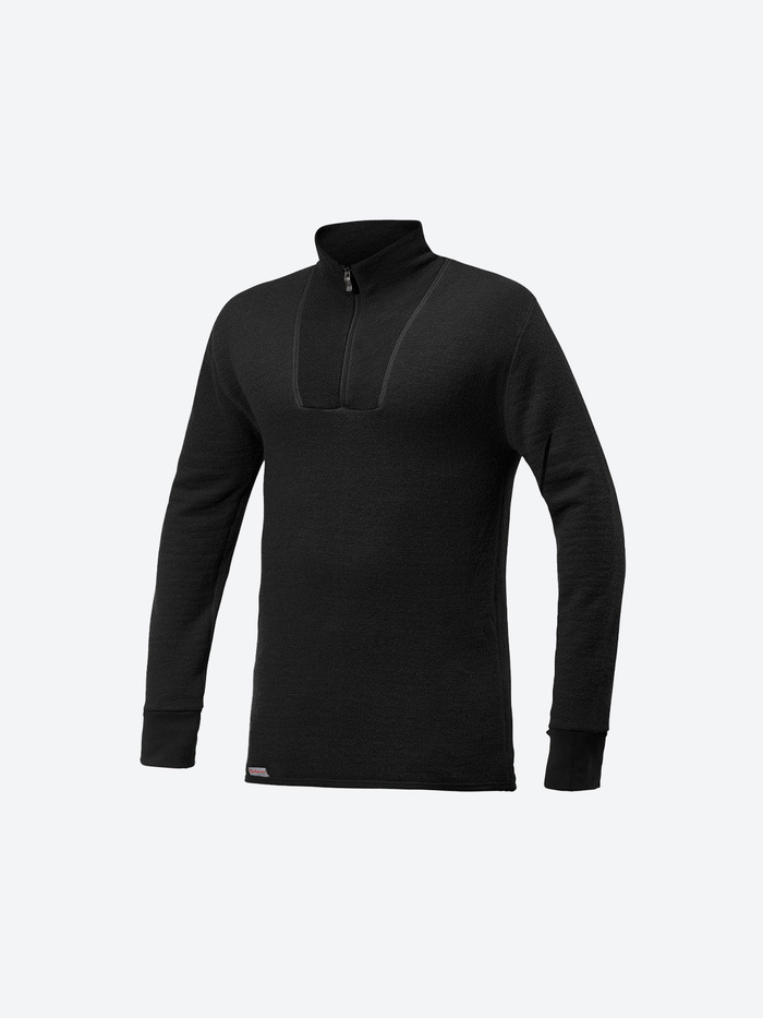 Zip Turtleneck 400 – Thick Merino Wool Mid Layer | Woolpower