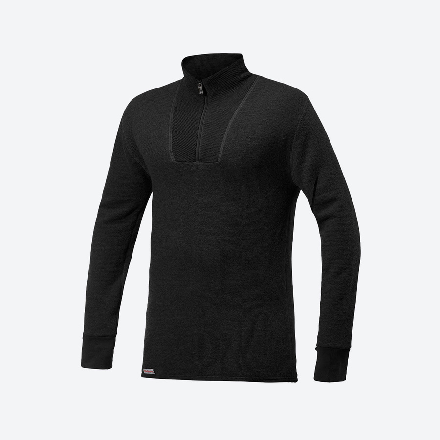 Zip Turtleneck 400 – Thick Merino Wool Mid Layer | Woolpower